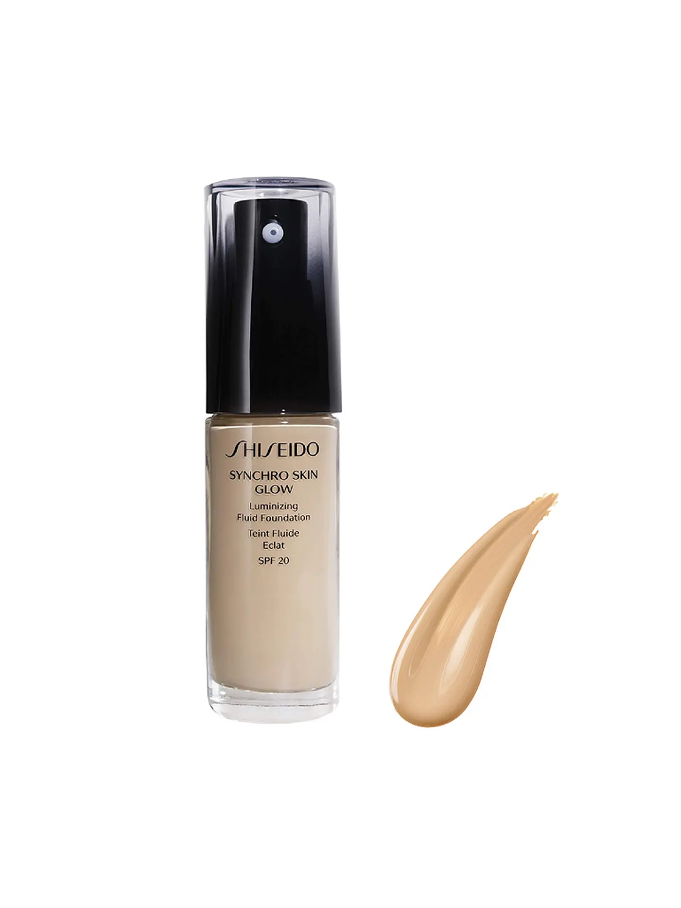 SHISEIDO | Synchro Skin Glow Luminizing Fluid Foundation SPF20 30ml (3 Goldern) | 
